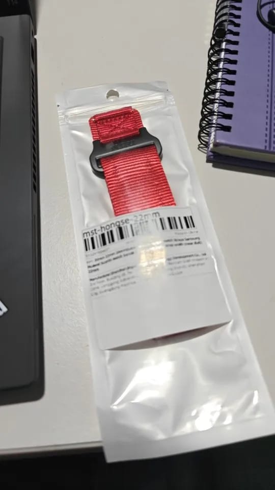 Customer photo review of COROS Nylon Watch Band Replacement Strap for Smartwatch Universal Fit
