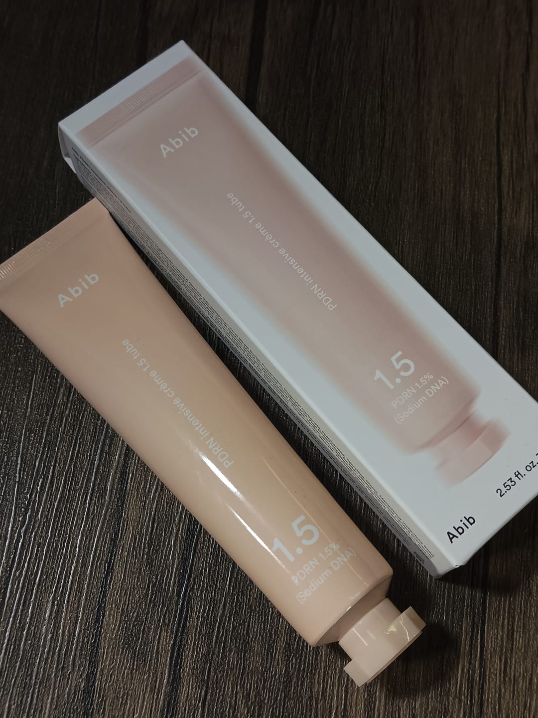 Customer photo review of PDRN intensive cream 1.5 tube