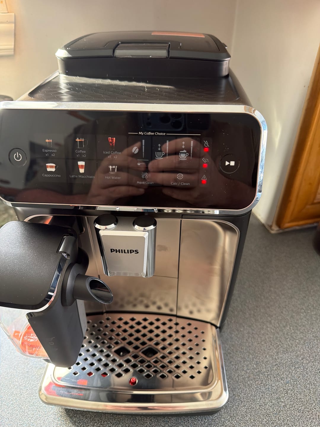 Customer photo review of Philips - Series 3300 LatteGo (SilentBrew) EP3347/90