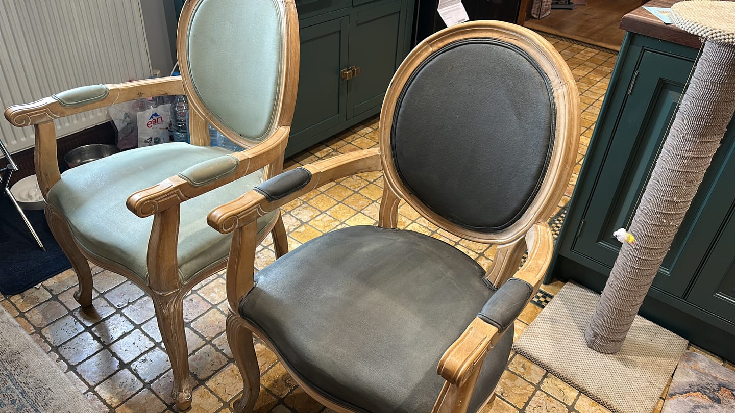 Customer photo review of Fabric Paint -- Dark Grey