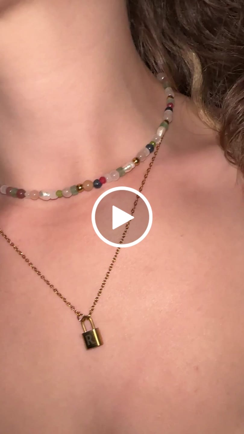 Customer video review of Ellie Initial Love Lock Necklace (Bundle)