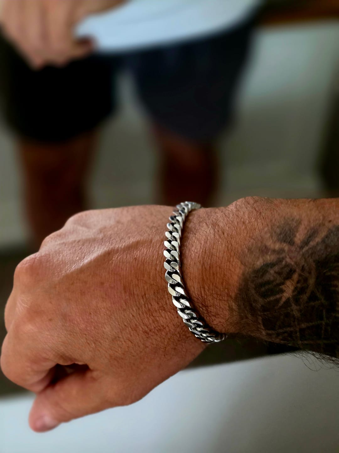 Customer photo review of LEGACY SET (WHITE GOLD) (7MM)
