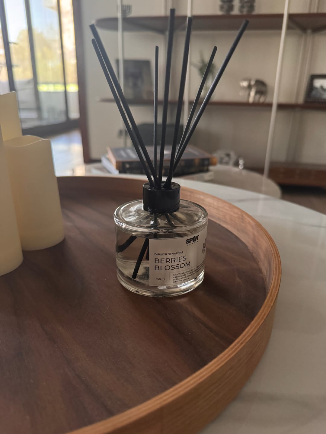 Customer photo review of Difusor de Varillas Berries Blossom