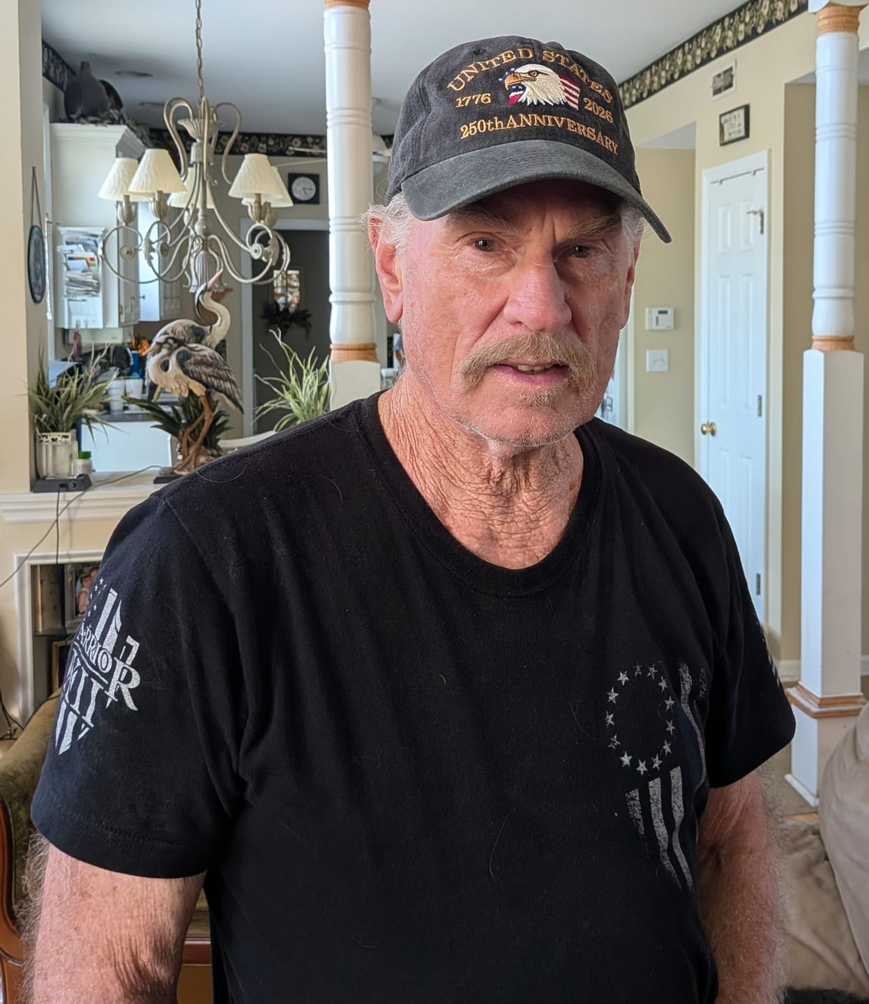 Customer photo review of Exclusive USA 250th Anniversary Eagle Cap (1776–2026) —  Embroidered