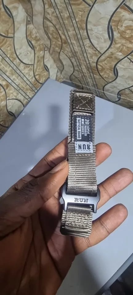 Customer photo review of COROS Nylon Watch Band Replacement Strap for Smartwatch Universal Fit