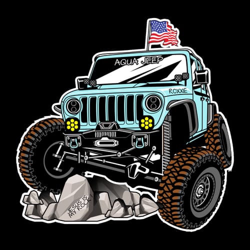 Customer photo review of Special Order - Colored Line Art Custom Drawing Style Car
