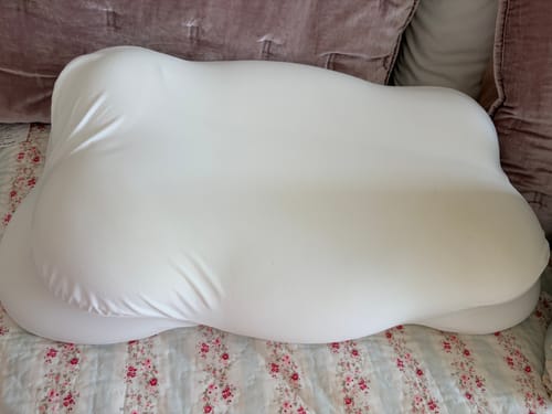 Customer photo review of CloudAlign™ Pillow