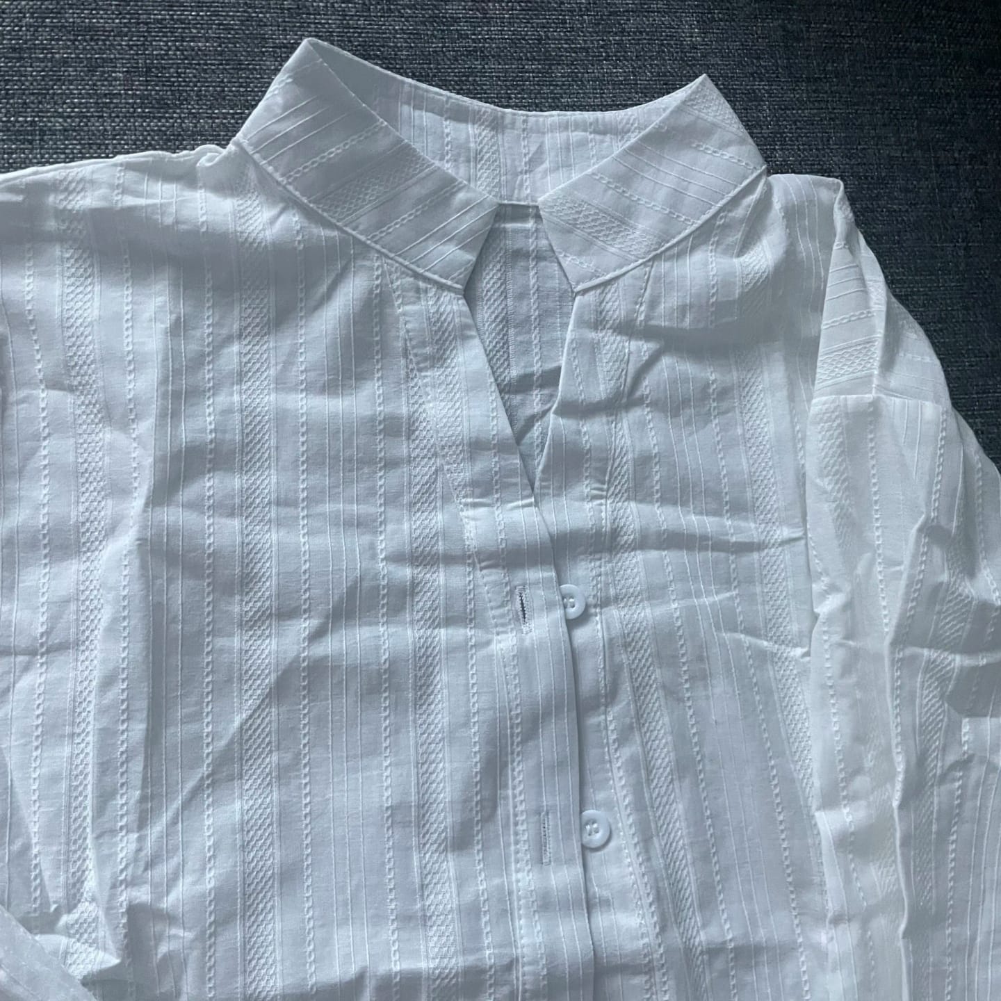 Customer photo review of Merry Oversized Blouse