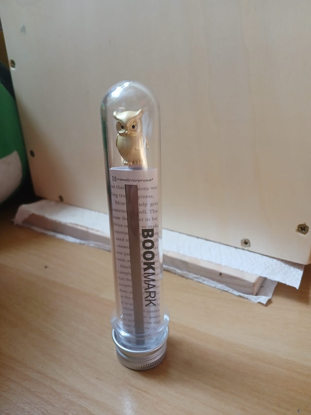Customer photo review of Metall Lesezeichen mit Brieföffner – Magische Varianten