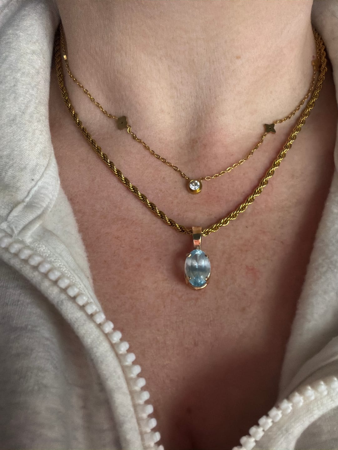 Customer photo review of Coco Rope Necklace (Bundle)