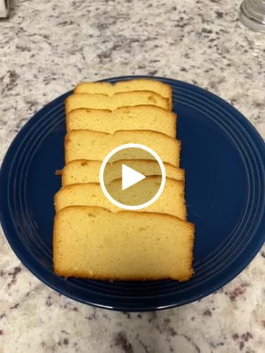 Customer video review of No Sugar Added Low Carb Keto Pound Cake Loaf