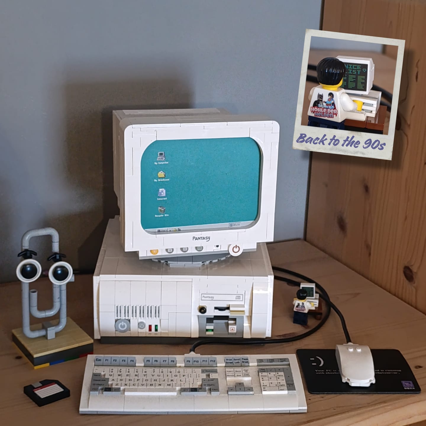 Customer photo review of Pantasy Retro 90s PC 85005