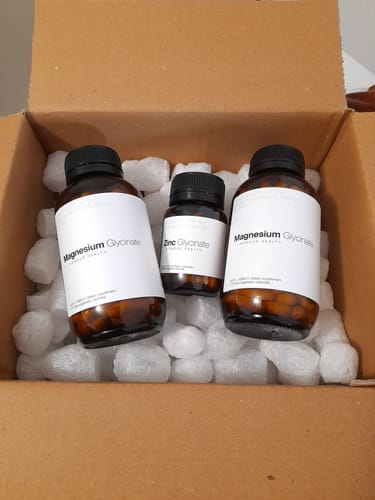 Customer photo review of Magnesium Glycinate (Pure & Unbuffered) - 110 Capsules
