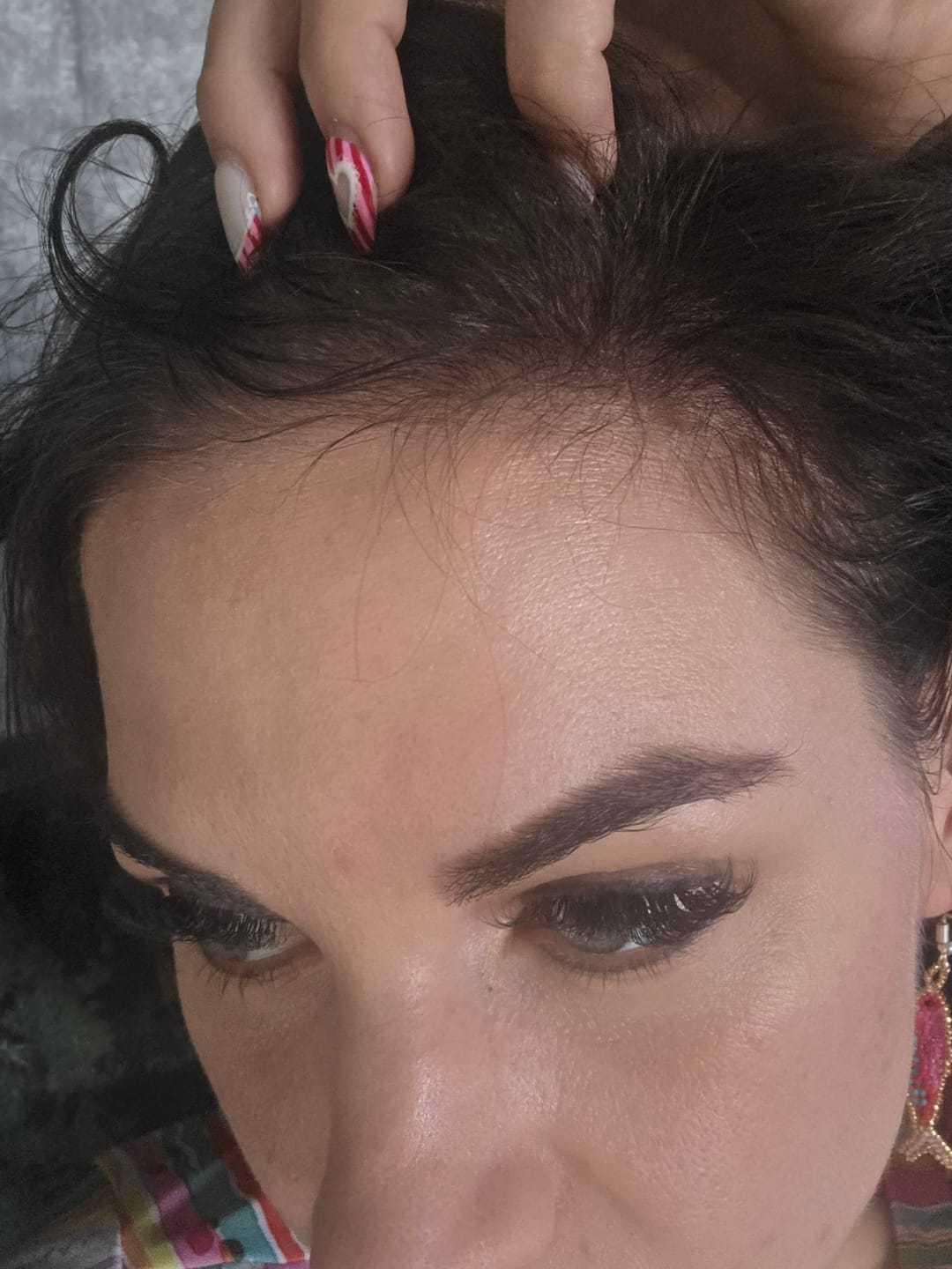 Customer photo review of Glow + Grow Hair Growth Collagen
