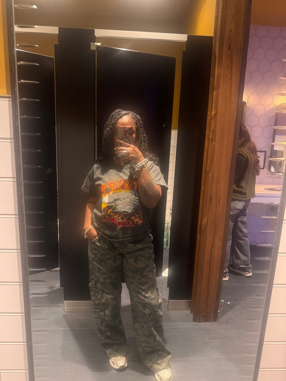 Customer photo review of BORN BADDIE VINTAGE TEE