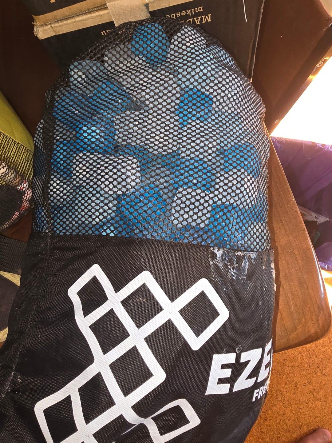 Customer photo review of Mega Freeze | Blue Ice | 5kg Black Bag