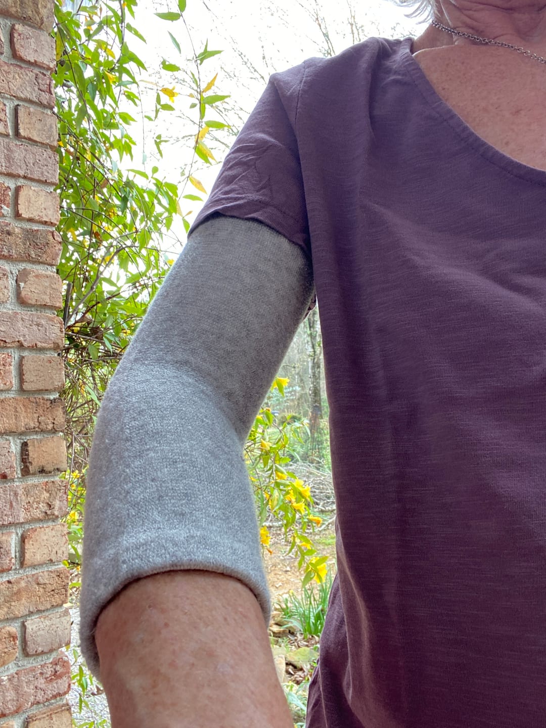 Customer photo review of Premium Anti-Fatigue Bamboo Footsleeves