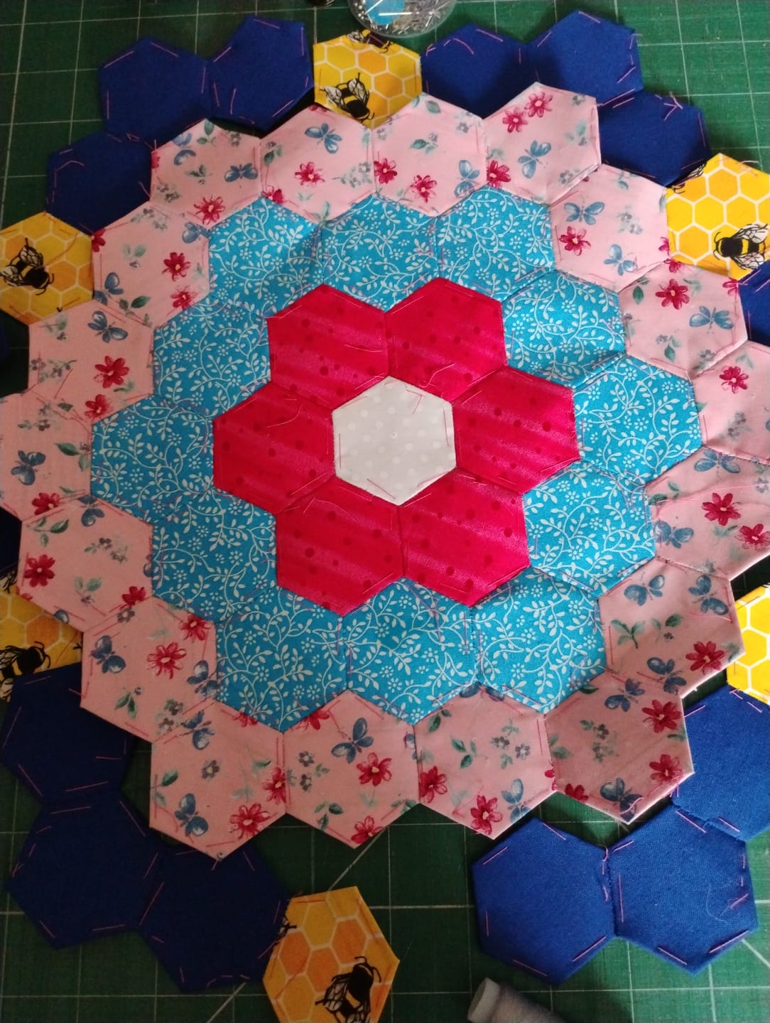 Customer photo review of Mini Garden Craft Cotton Fabric
