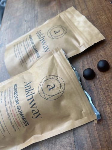 Customer photo review of Mushroom Gummies