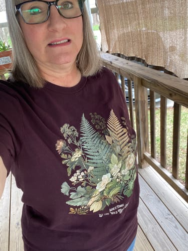 Customer photo review of Wild Things Grow T-Shirt