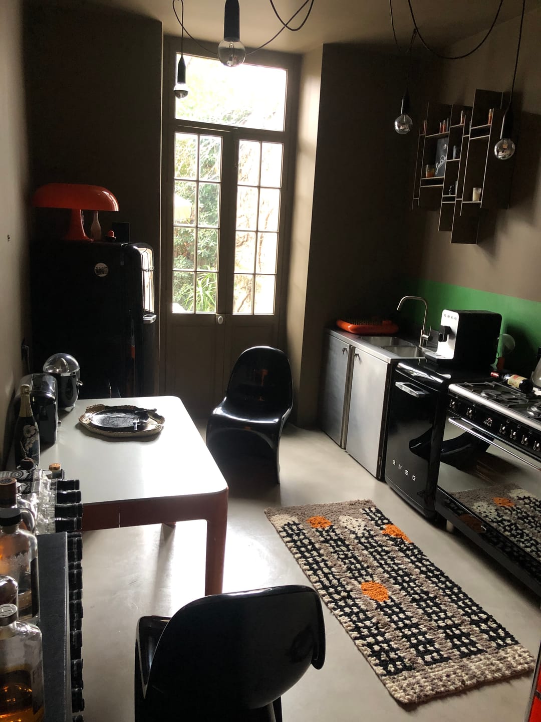Customer photo review of Modern Moroccan Beni mrirt Rug – Handwoven Art Piece