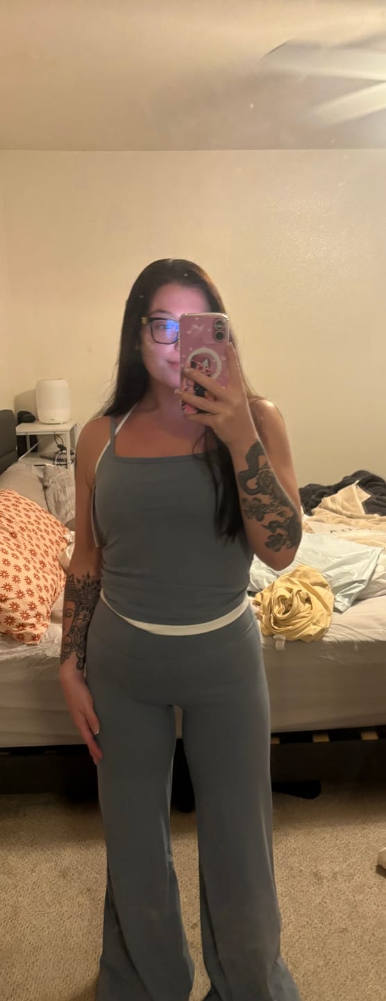 Customer photo review of FUNDAMENTAL CAMI LAYER TANK