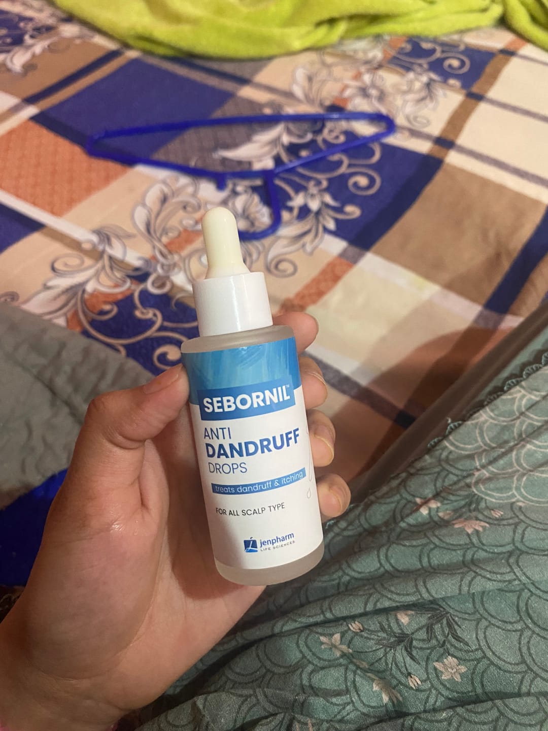 Customer photo review of Sebornil Anti Dandruff Drops