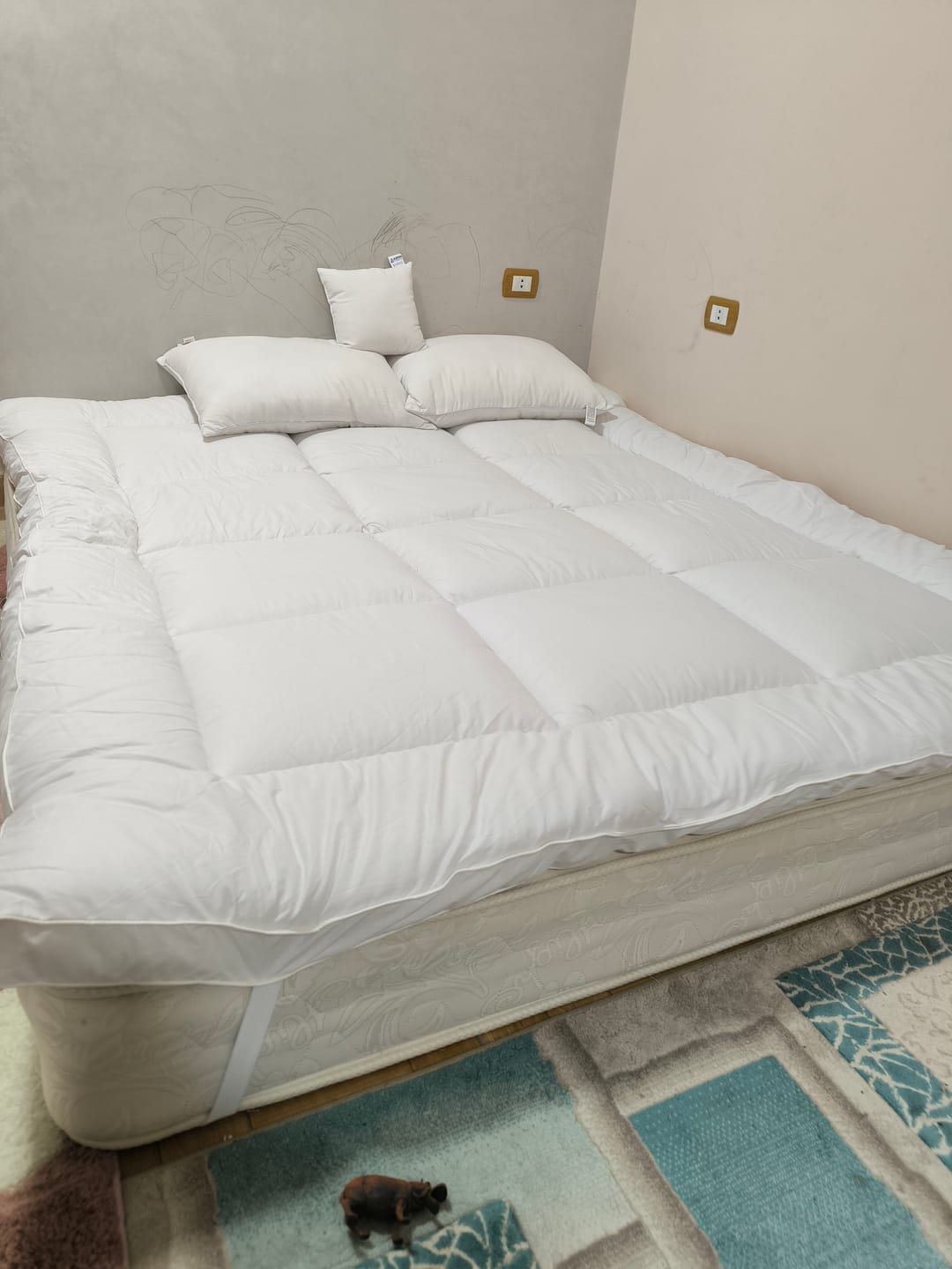 Customer photo review of Fiber Topper Mattress