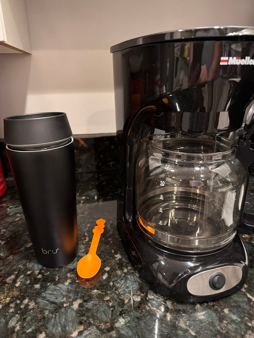 Customer photo review of bru Ceramic Travel Mug
