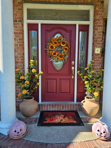 Customer photo review of Axel Oversized Clay-Style Vase