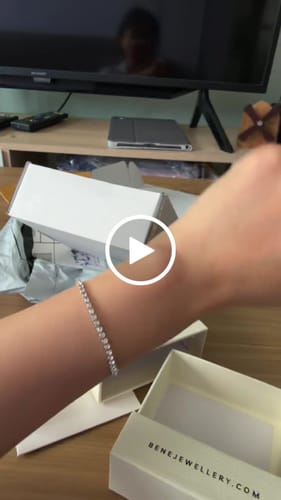 Customer video review of Ella Tennis Bracelet