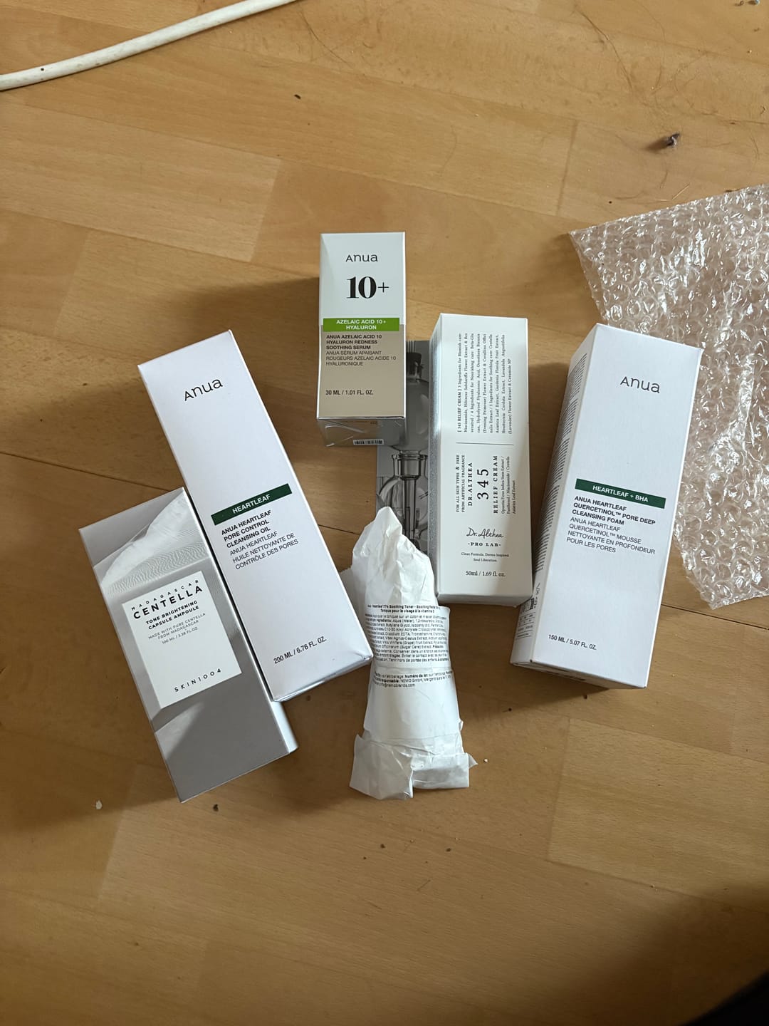 Customer photo review of Anua - Sérum - Azelaic Acid 10 Hyaluron Redness Soothing Serum