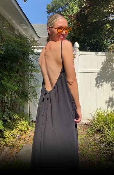 Customer photo review of softari™ Driftline Dress