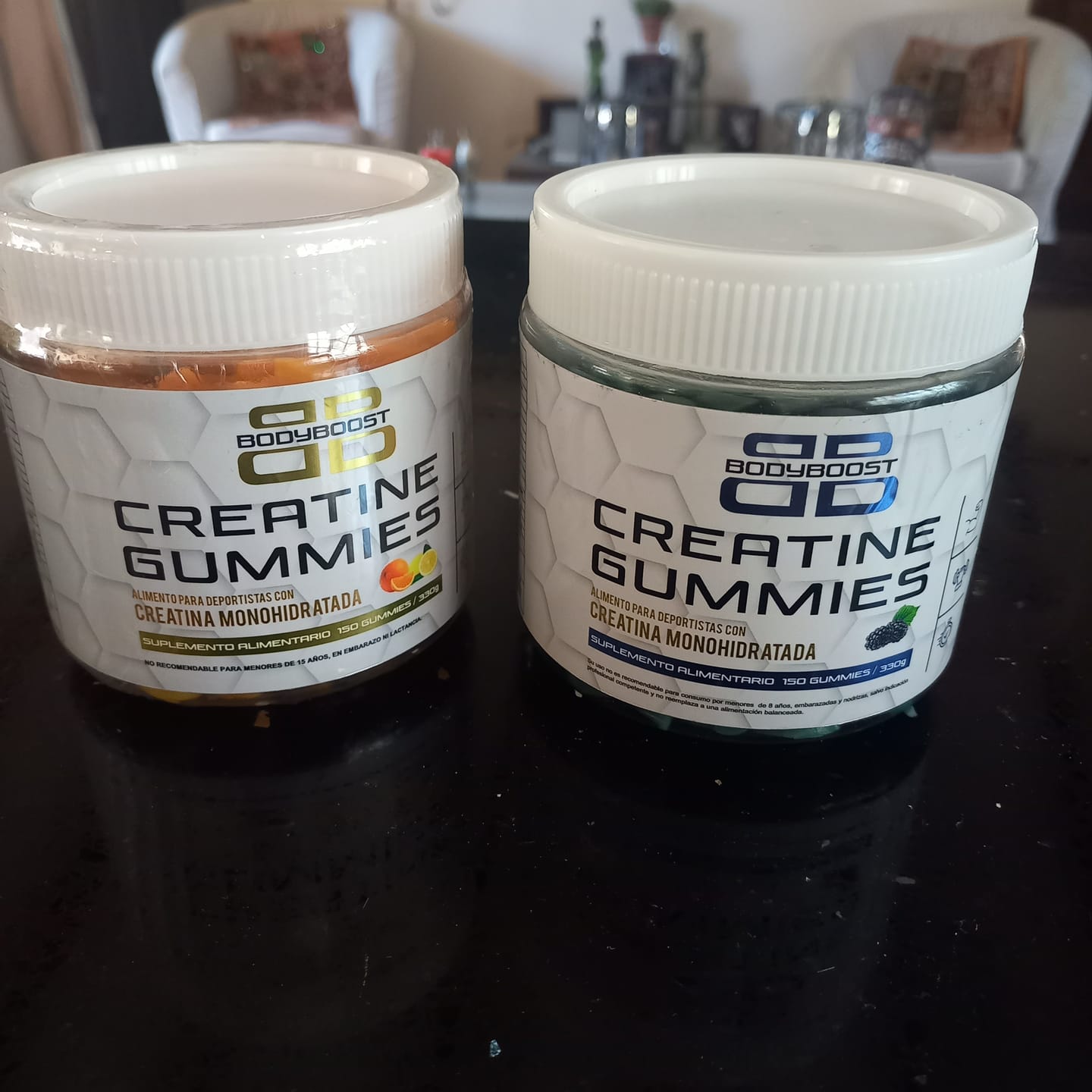 Customer photo review of Pack Creatinas Sabores Mixtos
