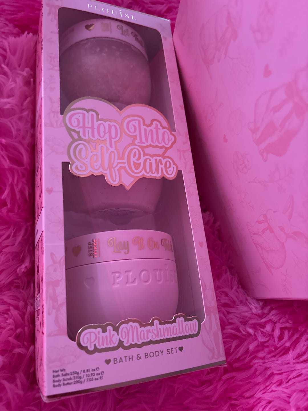 Customer photo review of Hop Into Self-Care Bath & Body Set - PRE-ORDER