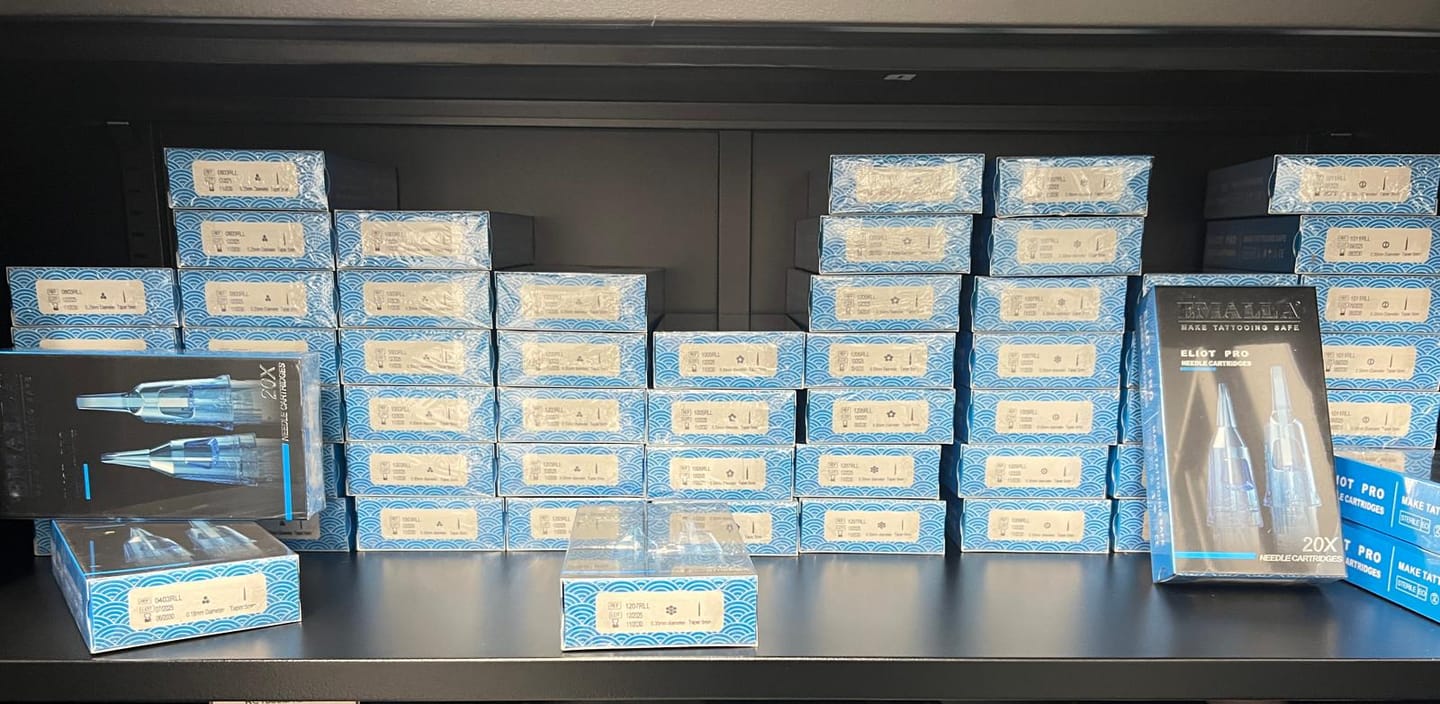 Customer photo review of EMALLA Eliot Pro Tattoo Cartridge Needles Magnum (Box of 20)