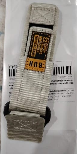 Customer photo review of COROS Nylon Watch Band Replacement Strap for Smartwatch Universal Fit