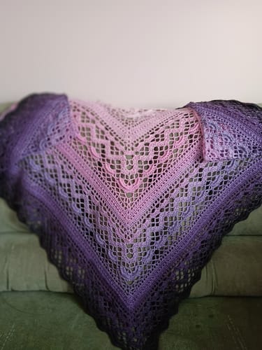 Customer photo review of YarnArt Flowers