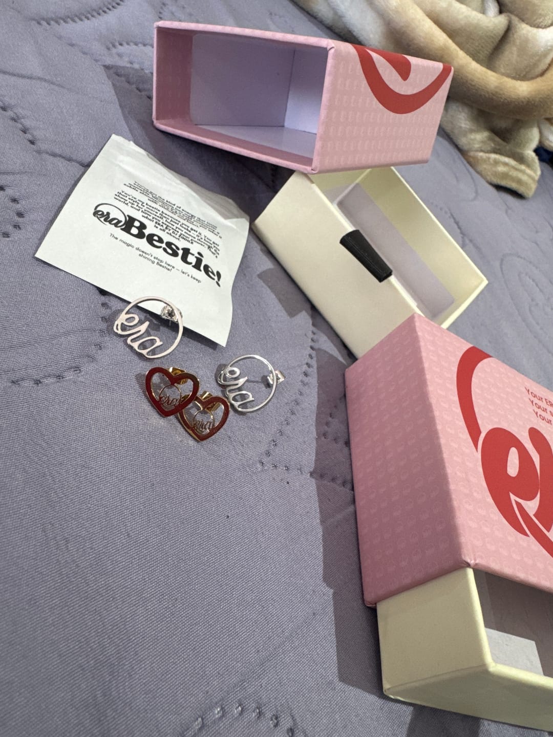 Customer photo review of Gold Thando Studs