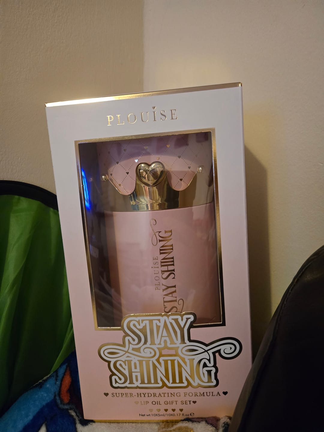 Customer photo review of Protect Your Pout Lip Conditioner XL PR Gift Set