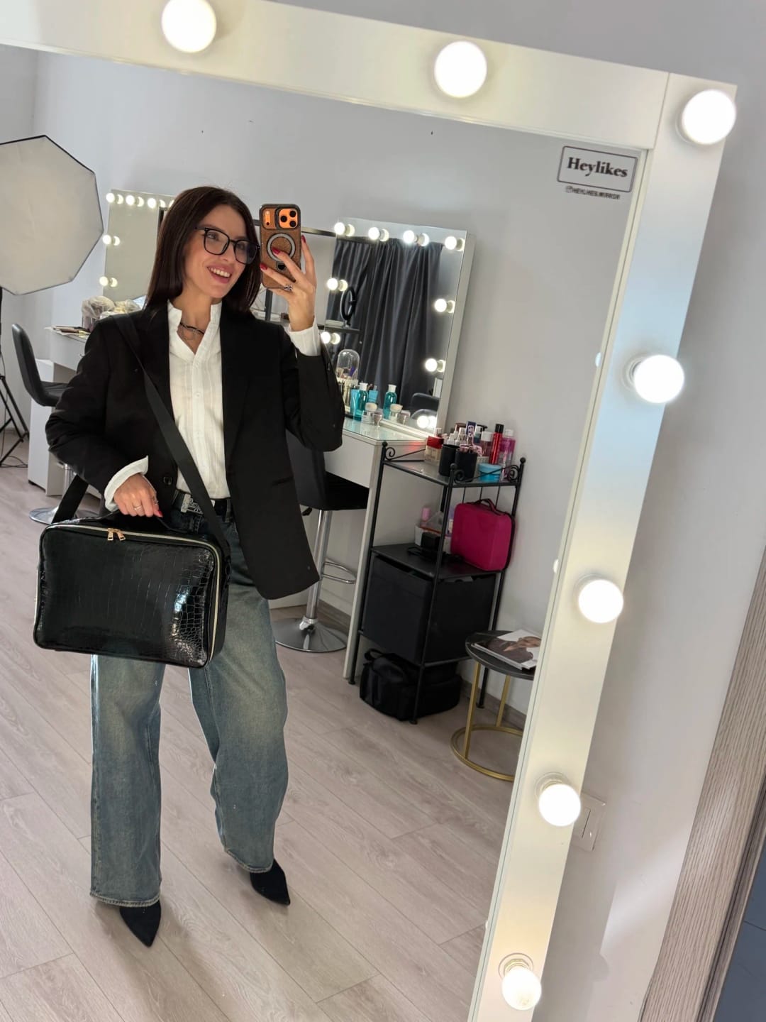 Customer photo review of Merry Oversized Blouse