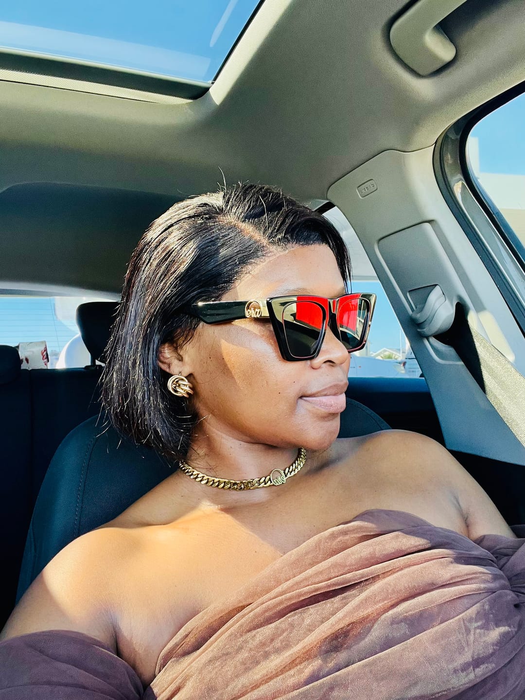 Customer photo review of Gold Era Choker
