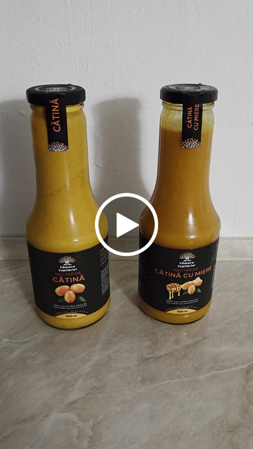 Customer video review of Nectar de Cătină cu Miere - 500ml
