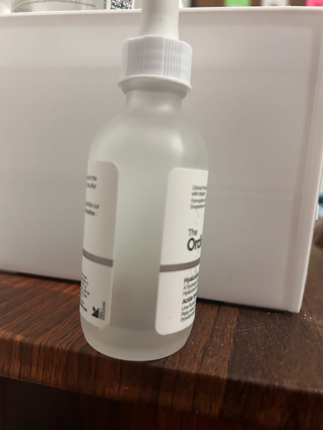 Customer photo review of Hyaluronic Acid 2% + B5 Hydrating Serum