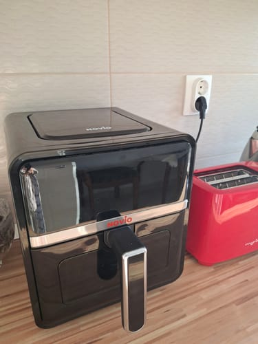 Customer photo review of Air Fryer Novio StonePro