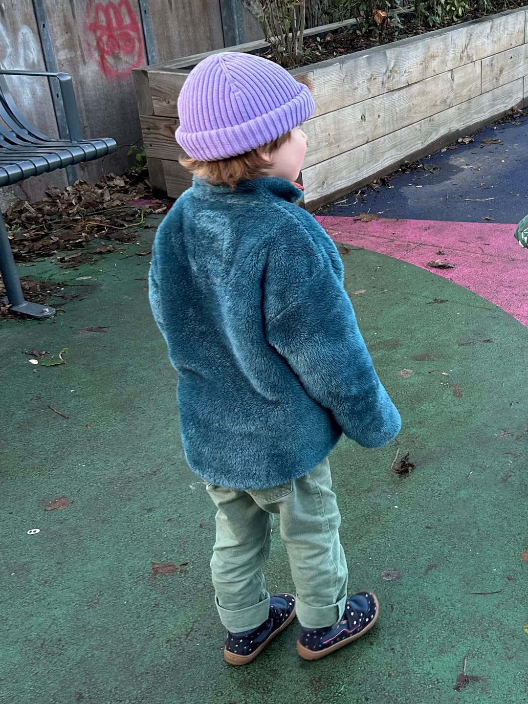 Customer photo review of Dragonfly Zip Up Cosy Recycled Fleece Jacket