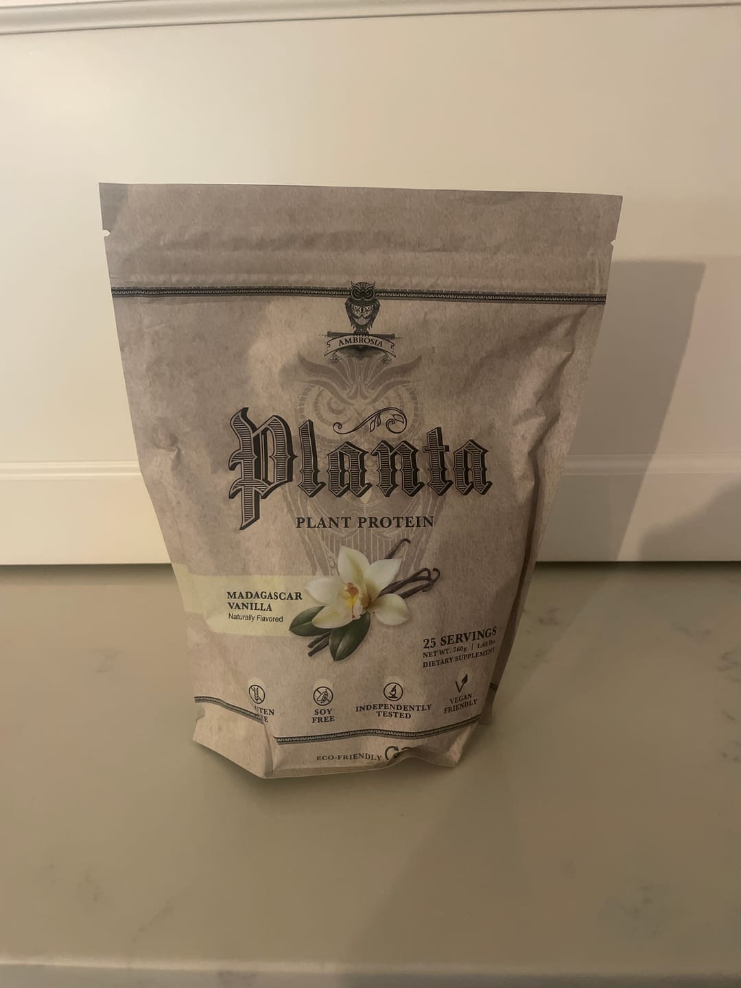 Customer photo review of Planta® - Premium Plant Protein (25 Servings)