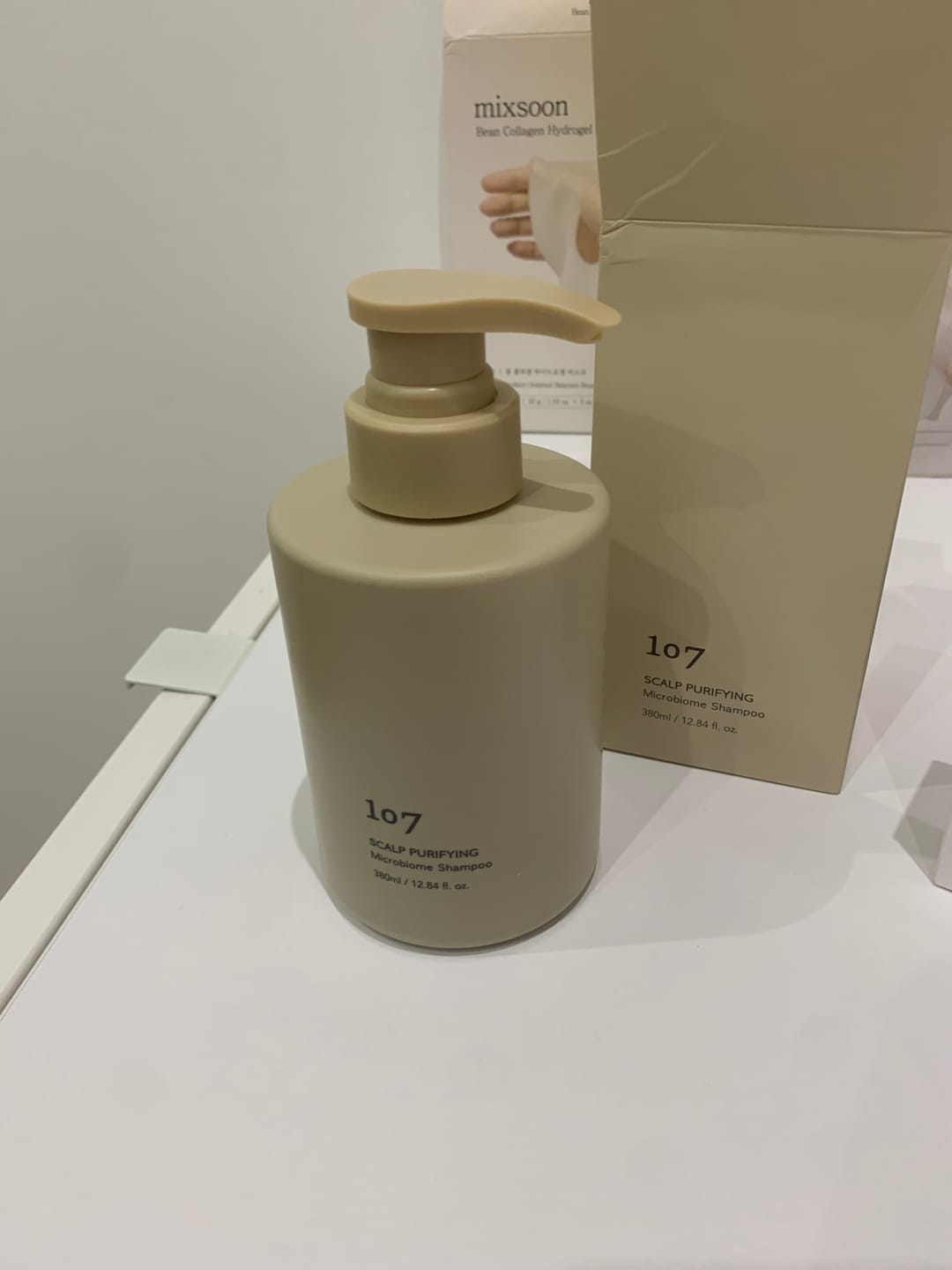 Customer photo review of [107] SCALP PURIFYING Microbiome Shampoo 380ml