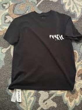 Customer photo review of Purple Brand T-Shirt