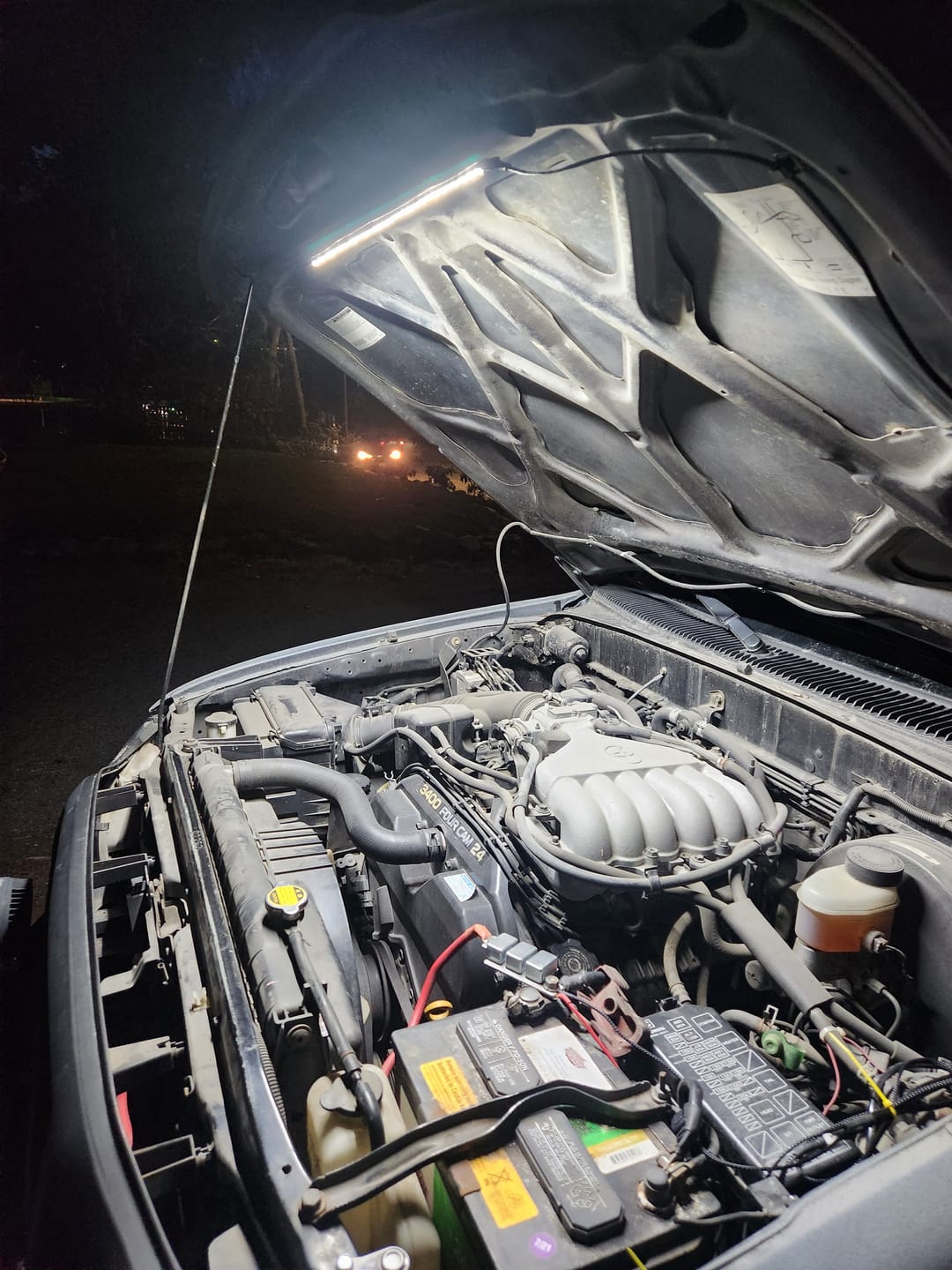 Customer photo review of Engine Bay LED Light Kit Universal Automatic On/Off